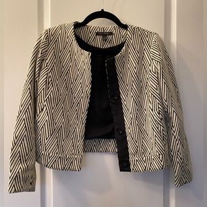 Banana Republic Chevron Blazer Jacket size XS Petite